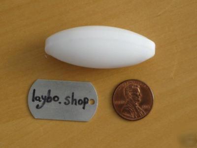 6 lot magnetic stir bars lab laboratory 50MM egg shape 