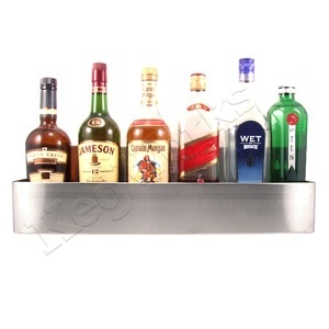 Bar speed rail - 6 liquor bottle holder 22