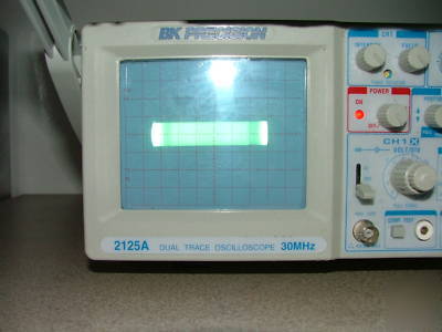 Bk precision 2125A dual trace oscilloscope 30 mhz
