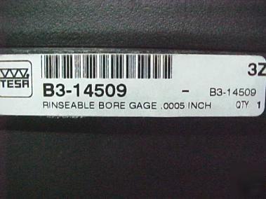 Brown&sharpe B3 14509 rinseable 2