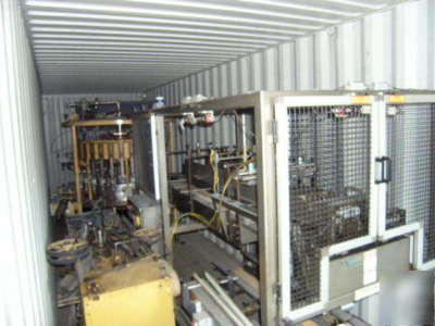 Horix, resina, krones - complete bottle filling line.