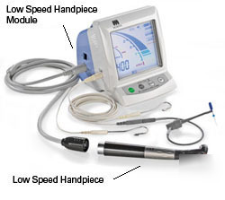 J morita root zx ii low speed handpiece & module only