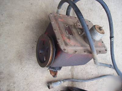 Massey harris ferguson hydraulic pump unit allis c b