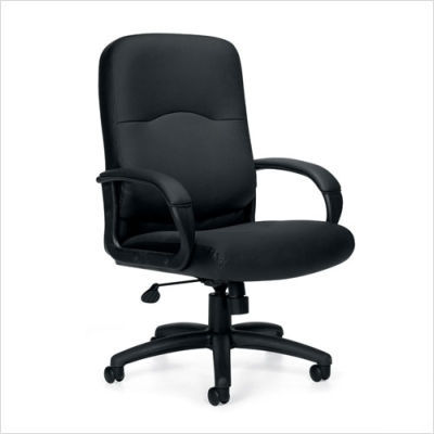 Offices to go leather executive chair mock leather trim