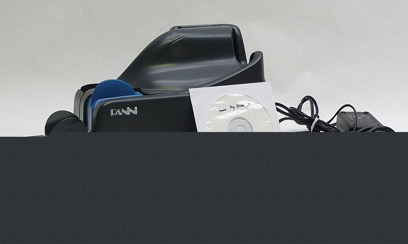 Panini my vision x usb digital check scanner 30DPM