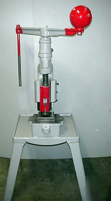 Perkins machine #3K screw press