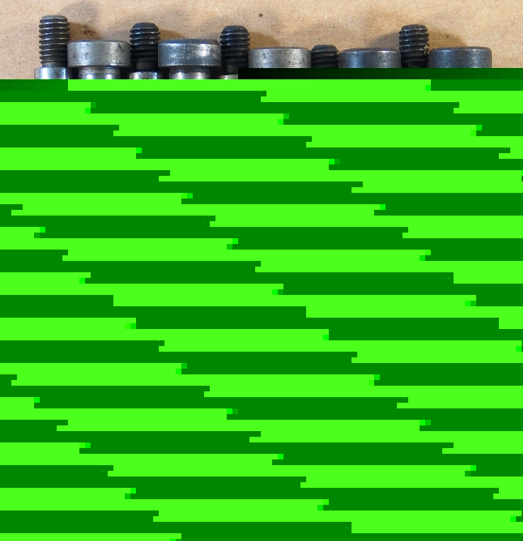 Steel shoulder bolts/stripper bolts 1/2