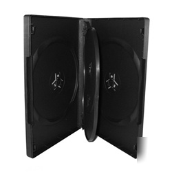 10 black quad 4 disc dvd cases
