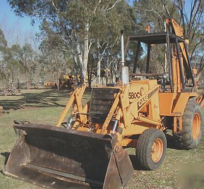 Case 580C 580 c loader backhoe tractor service manual