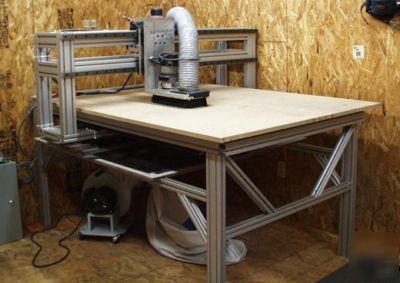 Cnc router and plasma cutter engineering plans