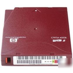 New hp C7972AN lto ultrium 2 non-custom labeled tape...