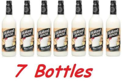Pina colada drink mix, holland house- lot of 7