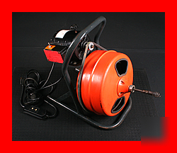 Plumbing drain snake machine electric sink pipe cleaner