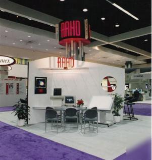 Trade show booth exhibit display stand 20 x 20 
