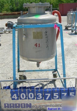 Used- o.g. kelley co. pressure tank, 55 gallon, 304 sta