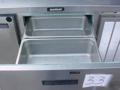  pizza sandwich deli food prep-table by delfield