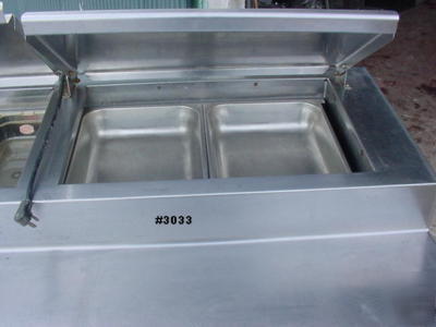  pizza sandwich deli food prep-table by delfield