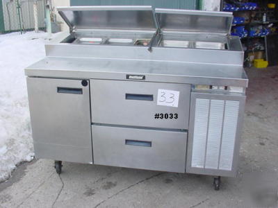  pizza sandwich deli food prep-table by delfield