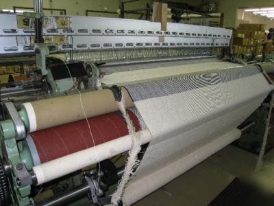 Custom organic textile weaving business