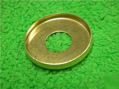 400 round brass snap-on escutcheon bezel trim cap 1.070