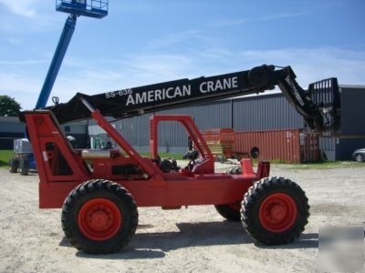 636 terex 4WD reach telehandler forklift