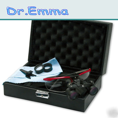 Dr.emma 3.5XX dental loupes 420MM deldry frame
