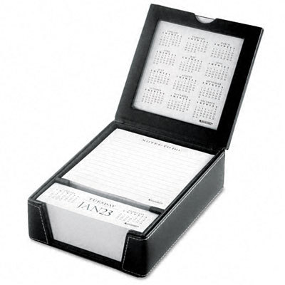 Executive daily desk calendar box, 4-1/2 x 6