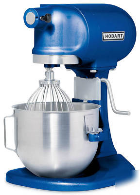 Hobart N50-62 5 qt all purpose bench mixer - berry blue
