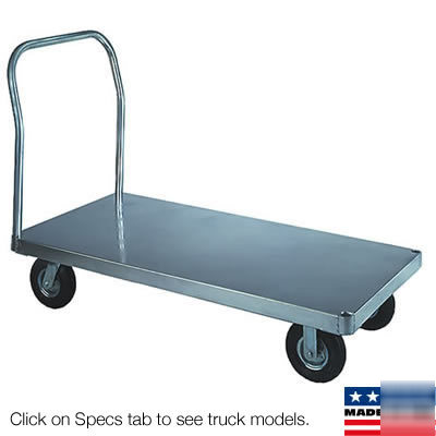 New wise wesco aluminum platform truck smooth 24 x 36 