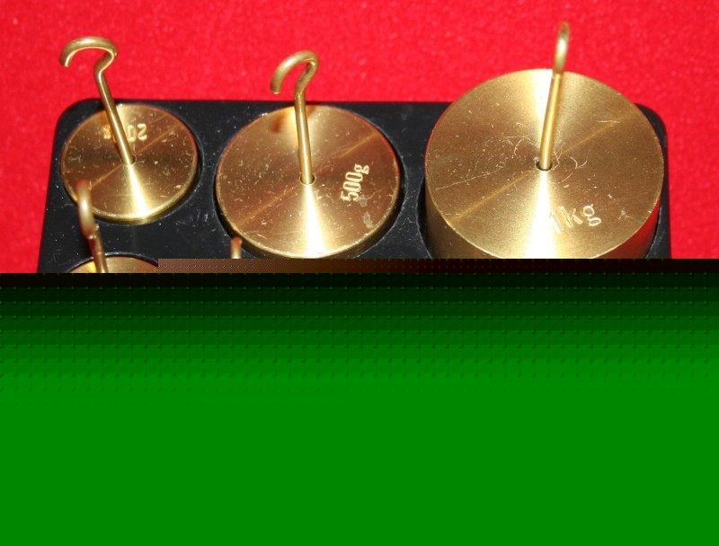 Troemner loose hook calibration weight set 1KG-10G