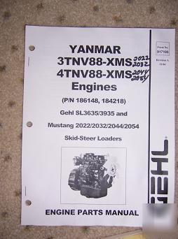 2004 yanmar engine manual gehl mustang skid steer o