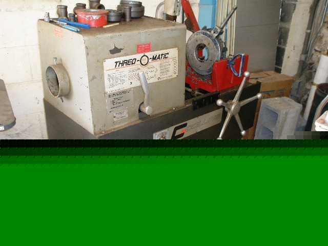 Collins thread-o-matic 44A thread roller, misc. dies &