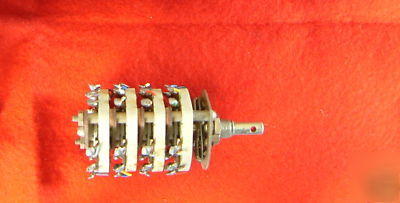 High quality 8 pole 4 way switch with ceramic segments 