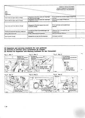 Kubota workshop, service manual kh models printed)