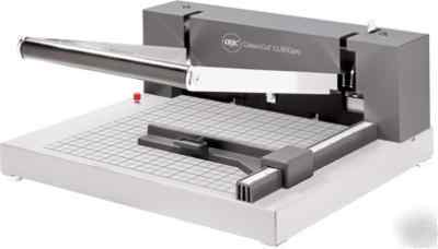 New gbc / quartet CL800 heavy use paper cutter brand 