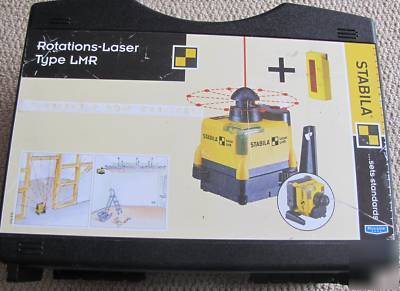 New stabila 04100 lmr rotary laser kit 