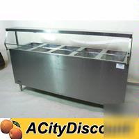 Used eagle 5 comp electric steam table serving buffet