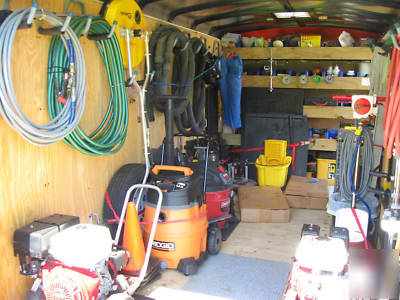 Engrave a crete tools trailer business on wheels