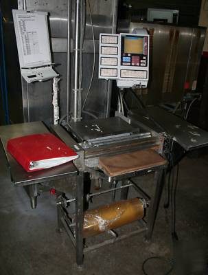 Hobart hand-wrap meat wrapping packaging station hws-4 