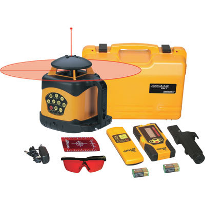 Johnson level & tool elect self-leveling rotary laser