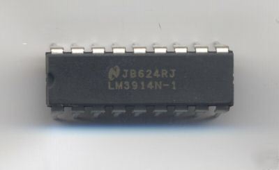 LM3914 led display driver for 10 led's bar/dot 