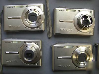 Lot of 25 casio exilim ex-S600 digital cameras as is