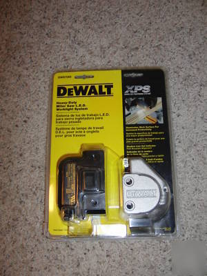 Dewalt miter saw led l.e.d. work light system DWS7085