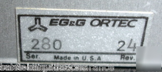 Eg&g ortec nim module # 777A line printer