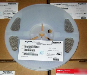 Lot of 3000 1206SFF500FM/32-2 tyco raychem chip fuse 5A