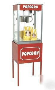 New thrifty popcorn machine with stand --4 oz. popper-- 