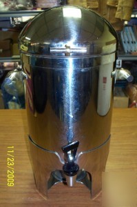 Vollrath chafer 3 gal stainless steel coffee urn, used