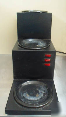 3 tier coffee/tea warmers- lot of 6