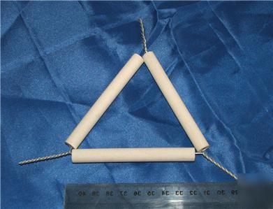 90MM pipeclay triangle for bunsen burner stand support