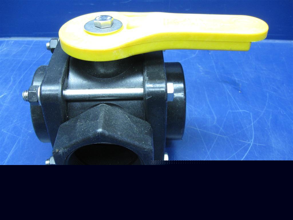 Banjo polypropylene bolted ball valve 2
